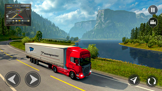 American Truck Driving Games