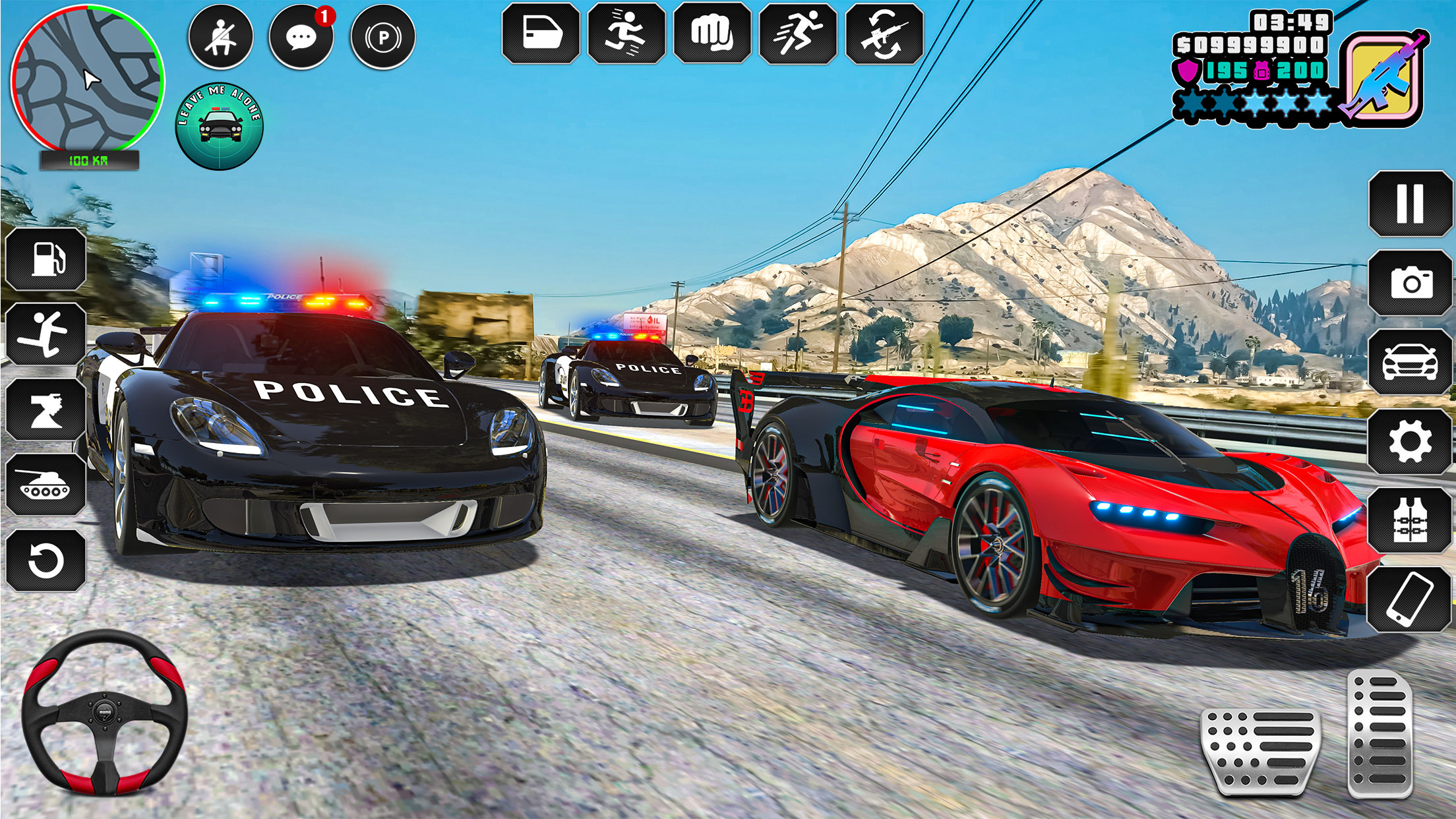 Police Thief Games: Cop Sim PC
