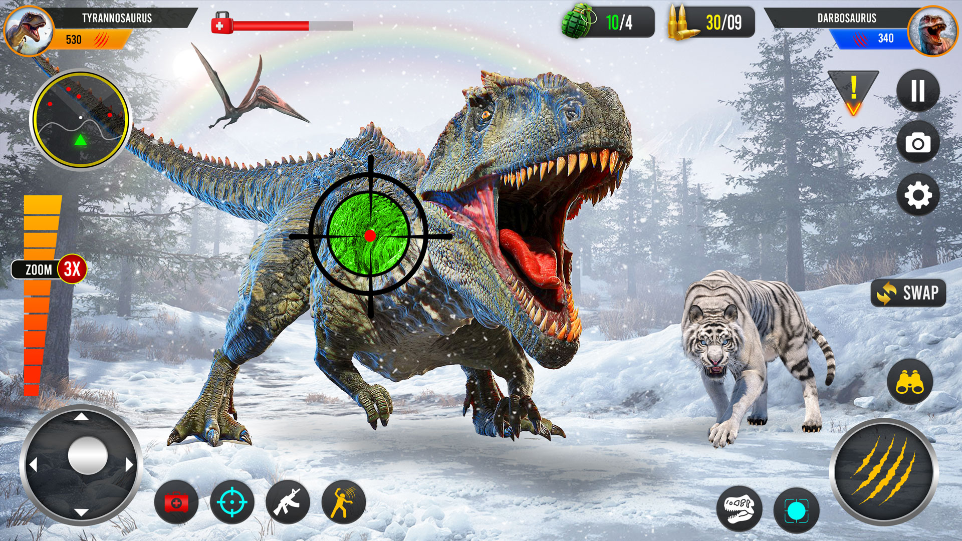 Download Wild Dino Hunting Jungle Games on PC with MEmu