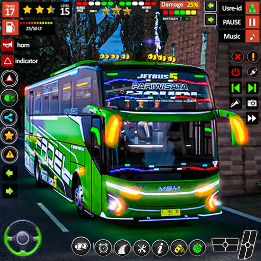 komputer City Coach Bus Game 3D