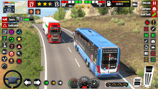 Hill Bus Driving Bus Game 3D PC