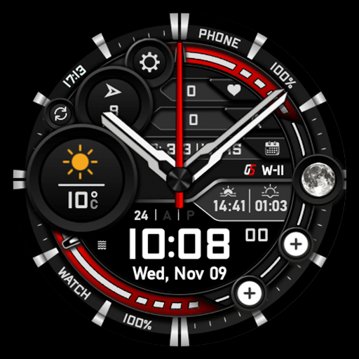 GS Weather 11 Hybrid Watchface PC