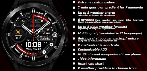 GS Weather 11 Hybrid Watchface PC