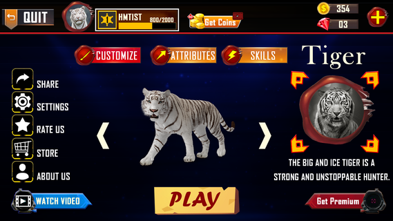 Tiger Simulator 3D Animal Game PC