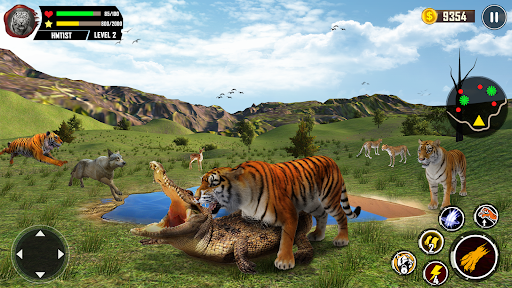 Wild Tiger Simulator 3D Games