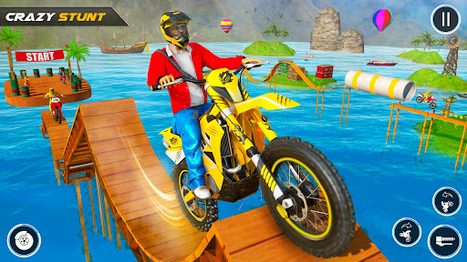komputer Real Bike Stunt Racing Games