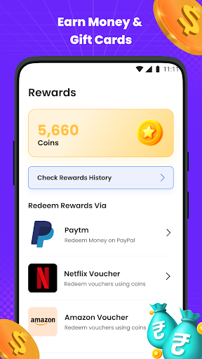 mGamer – Earn Money, Game Currency Reward App para PC