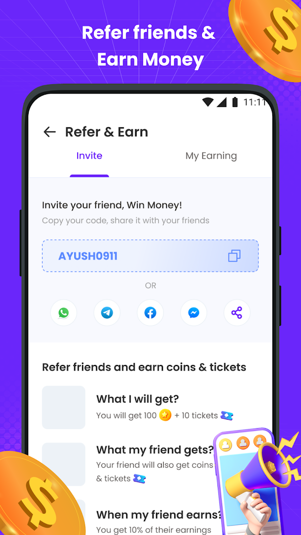 mGamer – Earn Money, Game Currency Reward App PC