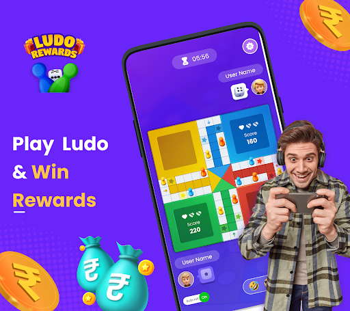 Ludo Rewards: Play & Earn Cash پی سی