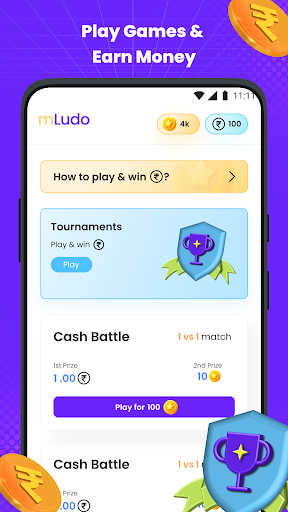 Ludo Rewards: Play & Earn Cash پی سی