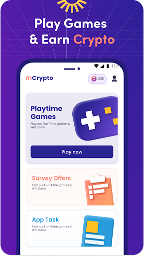 mCrypto: Play to Earn Crypto