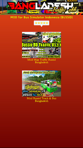 Mod Bussid Traffic Bangladesh পিসি
