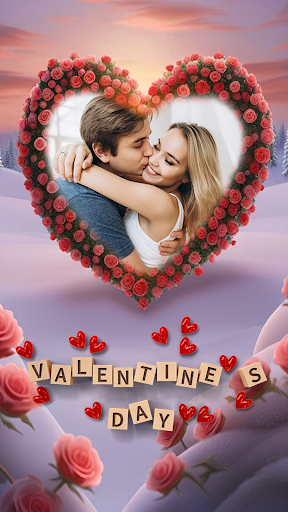Valentine photo frame 2024 PC