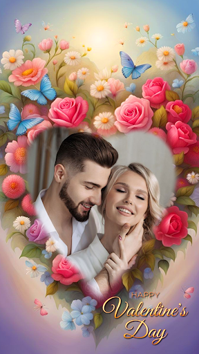 Valentine photo frame 2024 PC