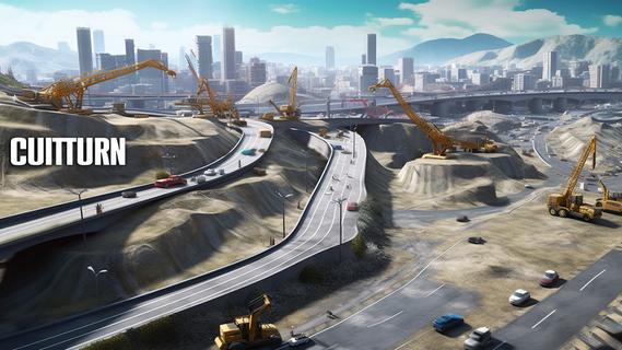Road Construction Builder Game PC