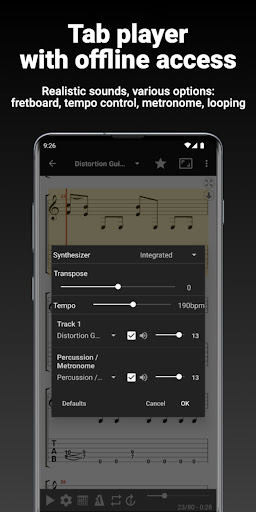 GuitarTab - Tabs & Chords Pro PC