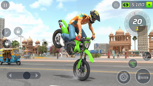 Bike Wheelie Stunt Master Game