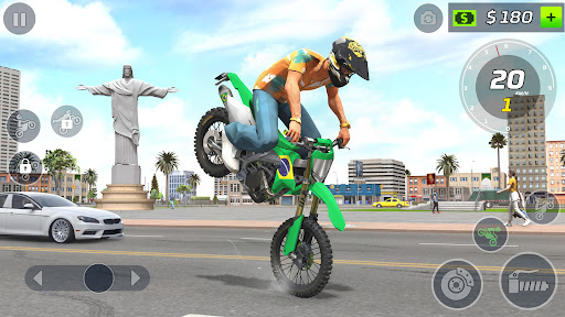 Moto Grau Brasil: Wheelie Game PC
