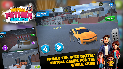 komputer Virtual Family - Happy Dad Mom