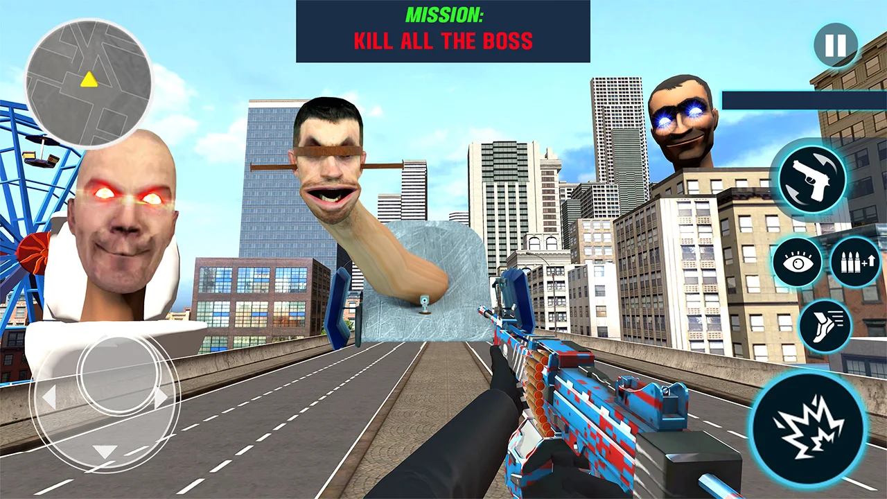 Toilet Shooter FPS: Mafia City ПК