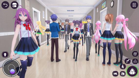 Baixe School Love Life: Anime Games no PC