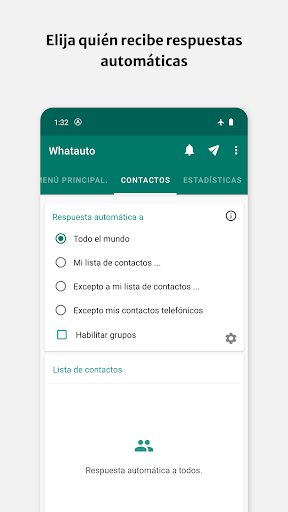 WhatsAuto - Aplicación de respuestas automáticas