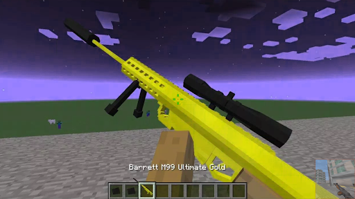 Guns and weapons For Minecraft