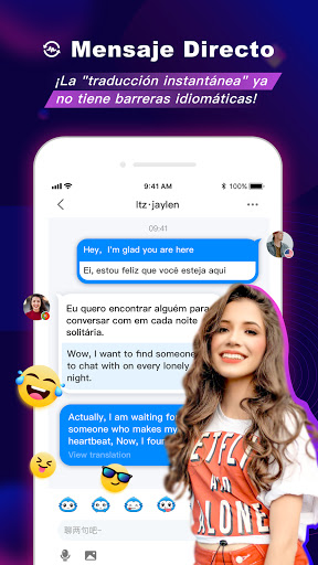 FaceCast:Haz nuevos amigos, Chat & Conoce, En vivo