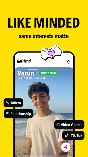 BeFriend: make friends nearby PC