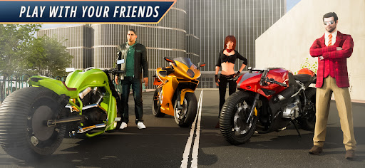 ألعاب تاجر دراجات نارية الحاسوب