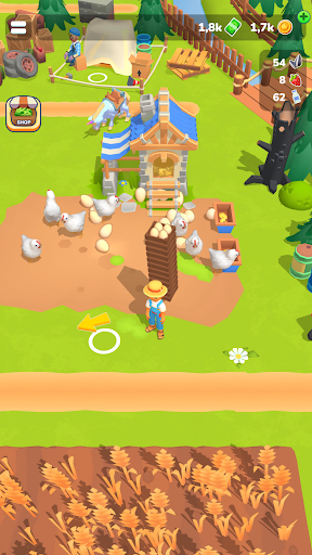 komputer Little Farm Story: Idle Tycoon