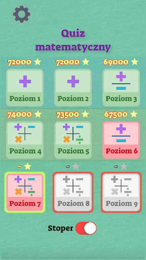 Quiz matematyczny PC