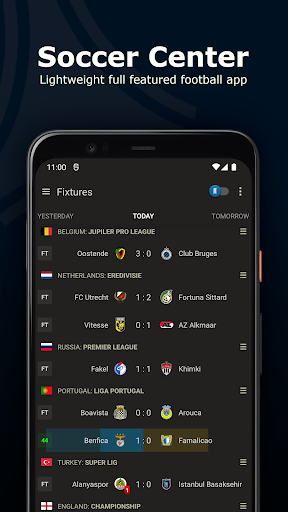 Live Soccer Scores Center PC