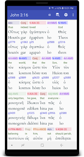 Hebrew/Greek Interlinear Bible PC