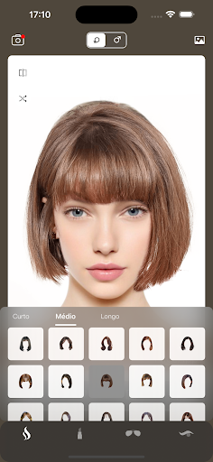 Hairstyle Try On: Mudar Cabelo para PC