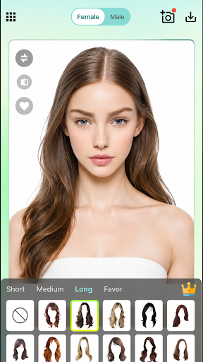 AI Hairstyle Try On・Bangs・Wigs