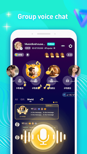 LightChat -Voice Chat & Meet & Party Rooms