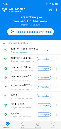 WiFi Master: Wifi Terhubung