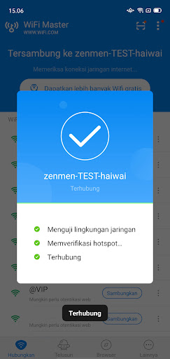 WiFi Master: Wifi Terhubung