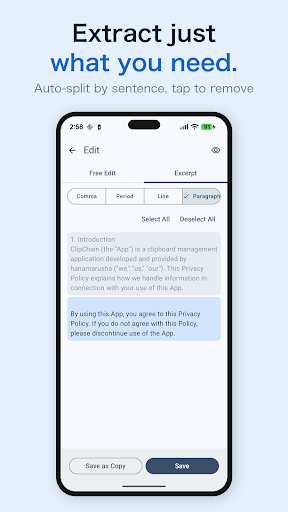 Clipboard Support ClipChain پی سی