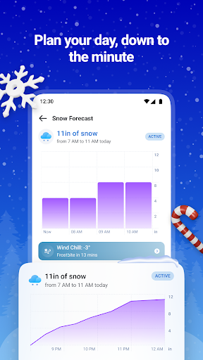 1Weather Forecasts & Radar الحاسوب