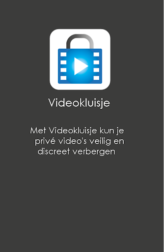 Videokluisje - verberg videos