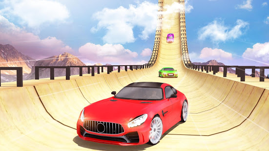 Mega Ramp Car Stunts Racing : Impossible Tracks 3D