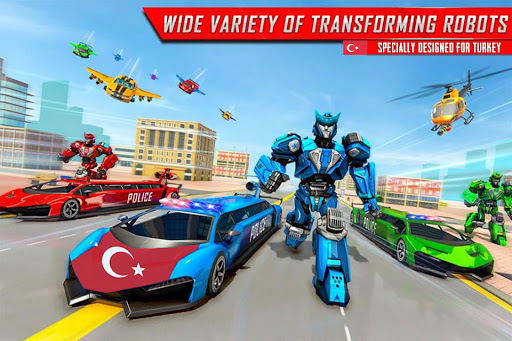 Robot oyunu: robot araba oyunu