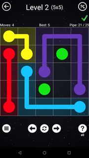 點連接 - 顏色連接  - 彩色線遊戲電腦版