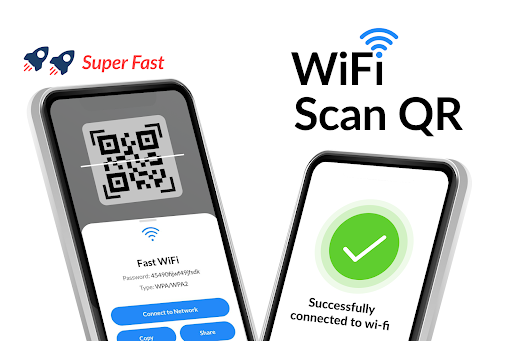 Scanner de code QR WiFi PC