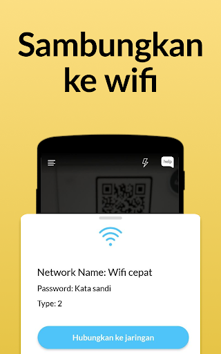 Pemindai Kode QR WiFi PC