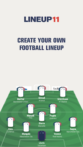 LINEUP11: Susunan Sepak Bola PC