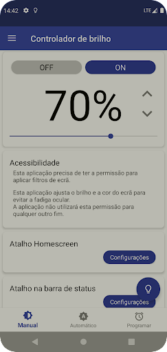 Controlador de brilho para PC