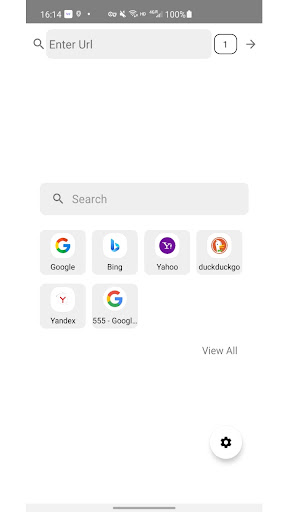 komputer Dock Browser